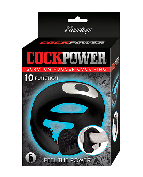 Nasstoys Penis Enhancement Ring Rechargeable Silicone Ball Stretcher with Vibrating Functions for Enhanced Pleasure