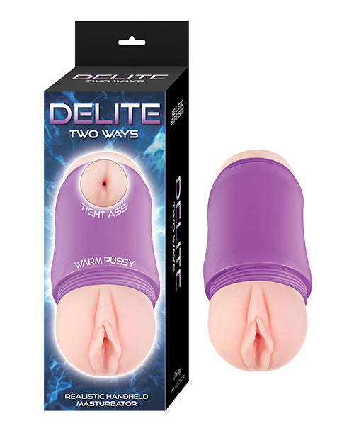 Nasstoys Masturbator Dual-Ended Design with Vagina and Ass Openings for Realistic Sensation