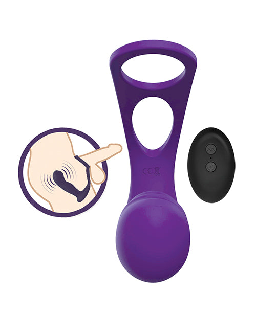 Royale P-Spot Massager in Purple with Ergonomic Design