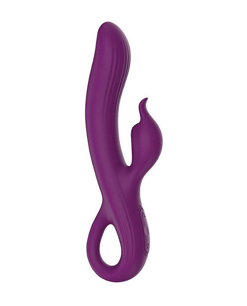 Wild Pop Vibe Lola Rabbit Vibrator Dual Motor 20 Vibration Modes Silky Silicone for Intimate Stimulation