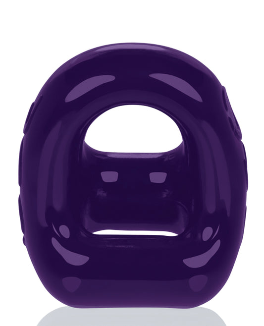 Oxballs 360 Cock Ring & Ballsling with Padded Base in Eggplant