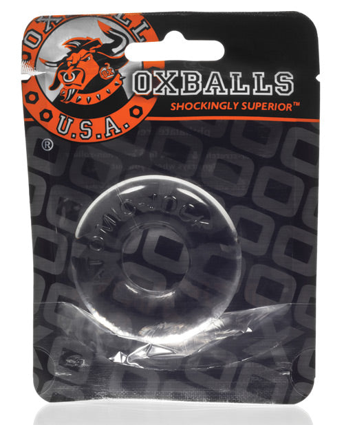 Oxballs DO-NUT-2 Stretchable Clear Cock Ring with Stackable Design
