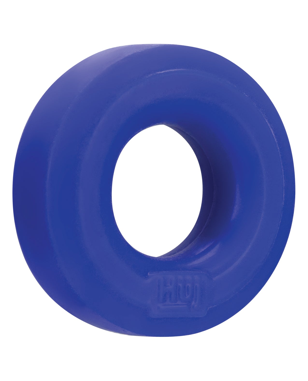 Cobalt Silicone C-Ring with Groove Interior for Secure Fit