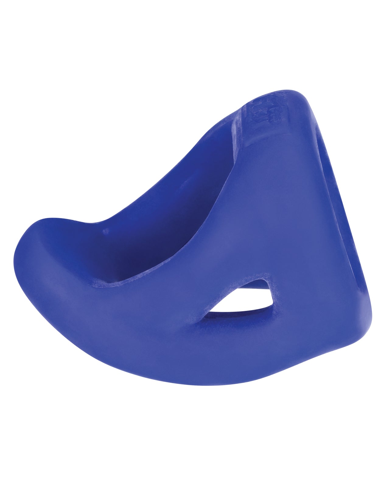 Hunky Junk Slingshot 3 Ring Teardrop Penis Enhancement Sling in Cobalt