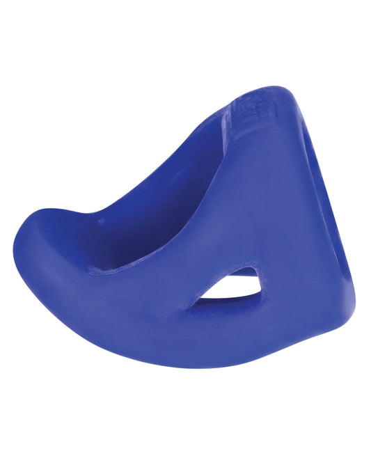 Hunky Junk Slingshot 3 Ring Teardrop Penis Enhancement Sling in Cobalt