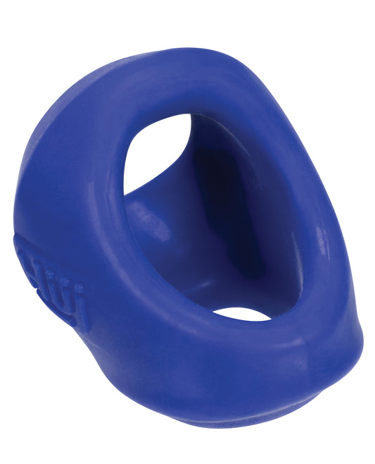 Hunky Junk Clutch Cock & Ball Sling in Cobalt with Plus+Silicone Support
