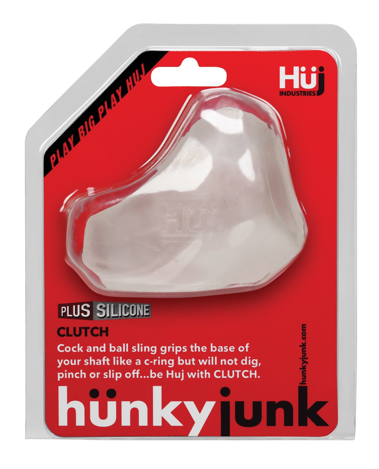 Hunky Junk Clutch Ice Cock & Ball Sling with PLUS+silicone Support