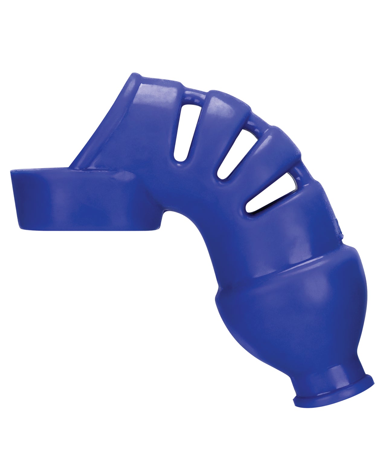 LOCKDOWN Stretch Chastity Device in Cobalt with PLUS+silicone Blend