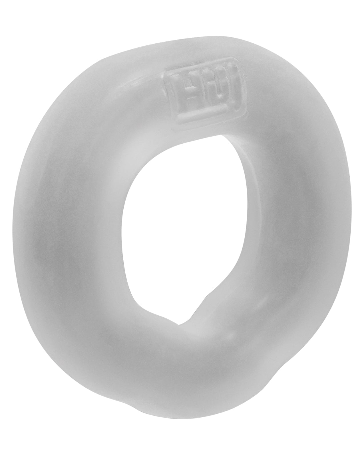 Hunky Junk Fit Ergo C Ring with Velvety Silicone in Ice