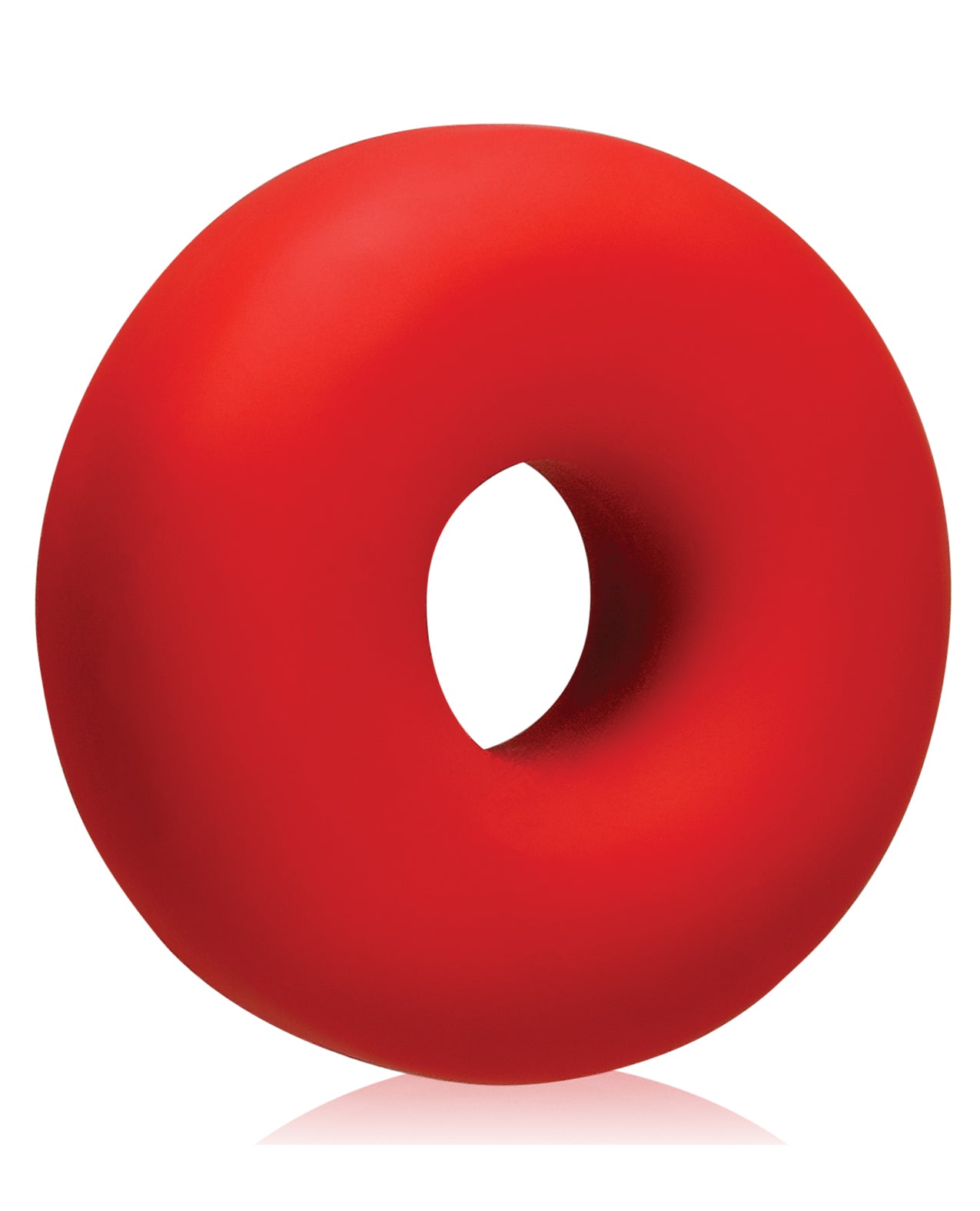 Oxballs Big Ox Cockring with Stretchy PLUS+silicone in Red Ice
