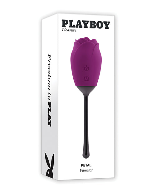 Playboy Stimulator Vibrator Velvet-Smooth Silicone Flicking Tongue with 9 Speeds for Targeted Stimulation