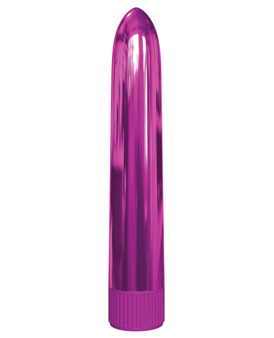 Classix 7-Inch Metallic Pink Rocket Vibe Slimline Vibrator