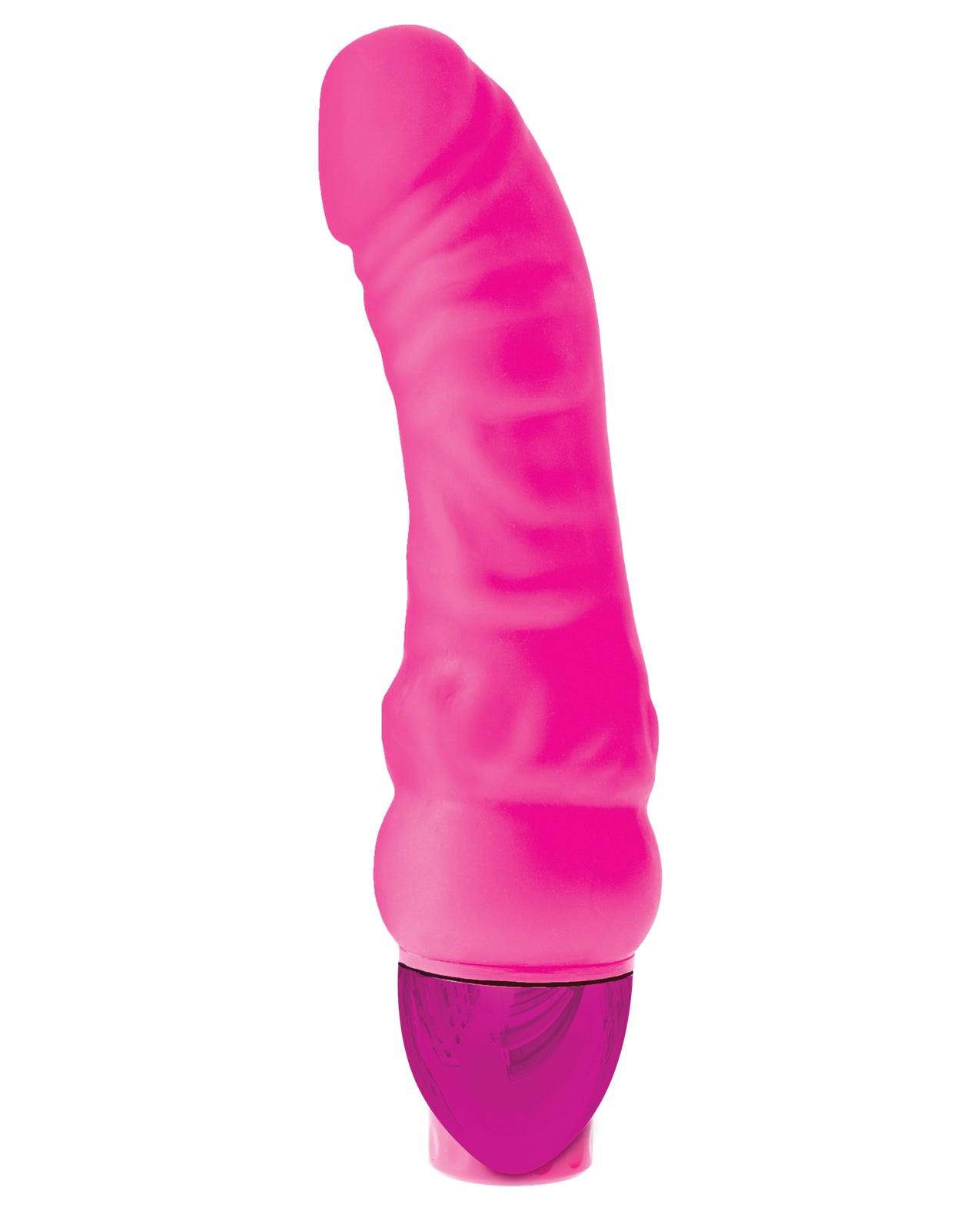 Classix Mr Right Vibrator in Pink with Flexible Curved Shaft