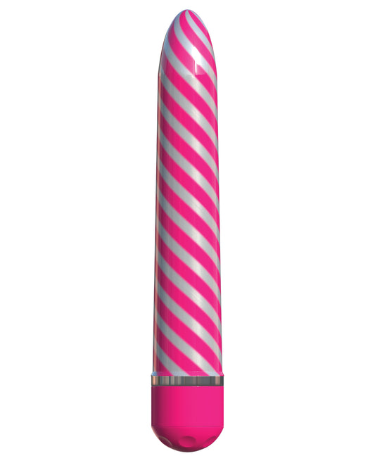 Classix Sweet Swirl Vibrator with Metallic Spiral Finish