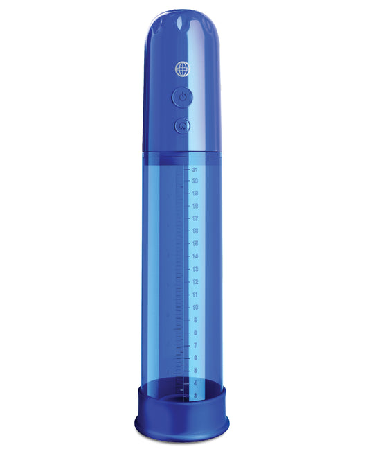 Classix Auto Vac Power Pump with Elite Silicone Donut - Blue