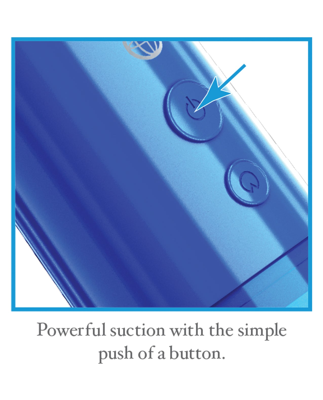 Classix Auto Vac Power Pump with Elite Silicone Donut - Blue