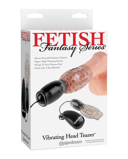 Fetish Fantasy Series masturbator sleeve vibrating bullet lifelike TPR with remote for enhanced stimulation