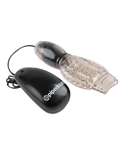 Vibrating Head Teazer Masturbator Sleeve with Remote Control