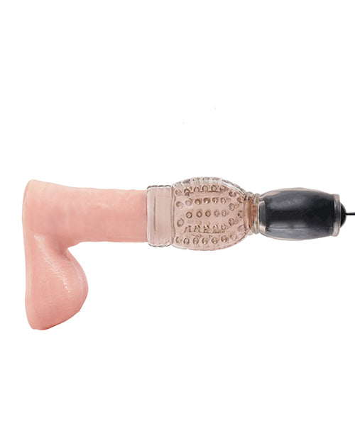 Vibrating Head Teazer Masturbator Sleeve with Remote Control