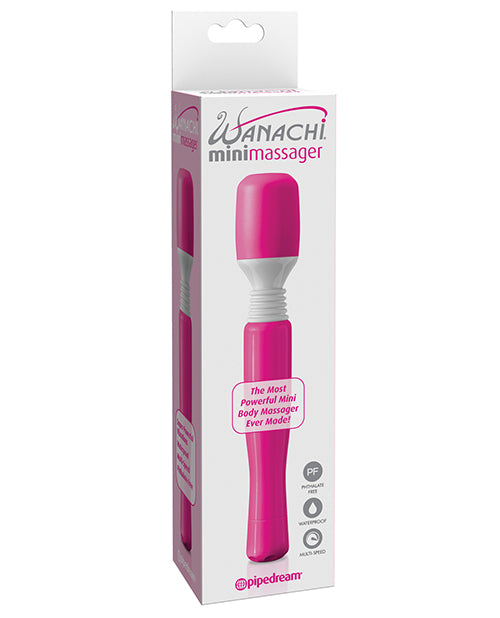 Wanachi massage product cordless waterproof mini massager whisper-quiet vibration for muscle relief
