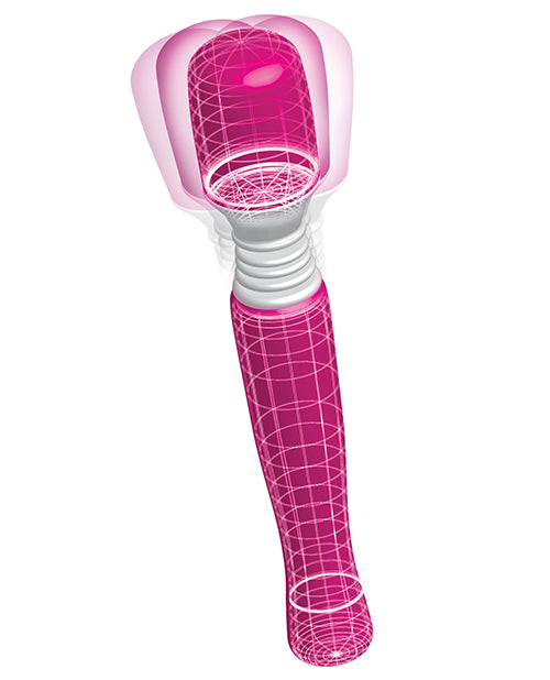 Mini Wanachi Massager Waterproof in Pink with Cordless Design
