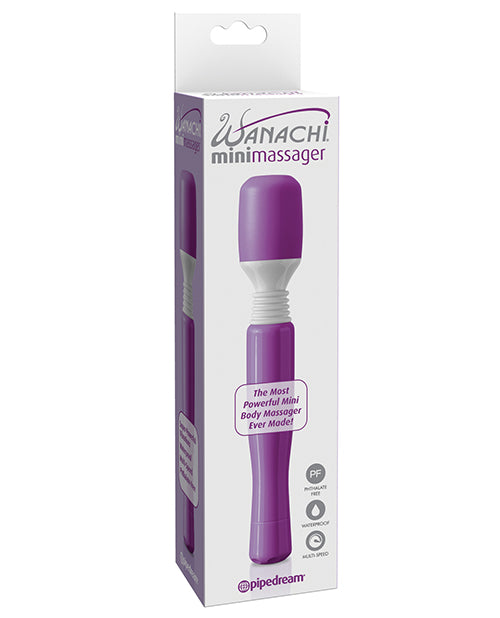 Wanachi Massage Product Cordless Mini Massager with Whisper-Quiet Motor and Flexible Head for Portable Muscle Relaxation