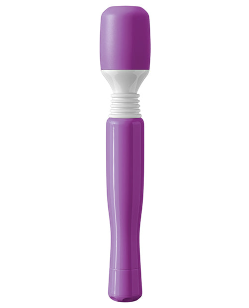 Cordless Mini Wanachi Massager with Flexible Waterproof Head - Purple