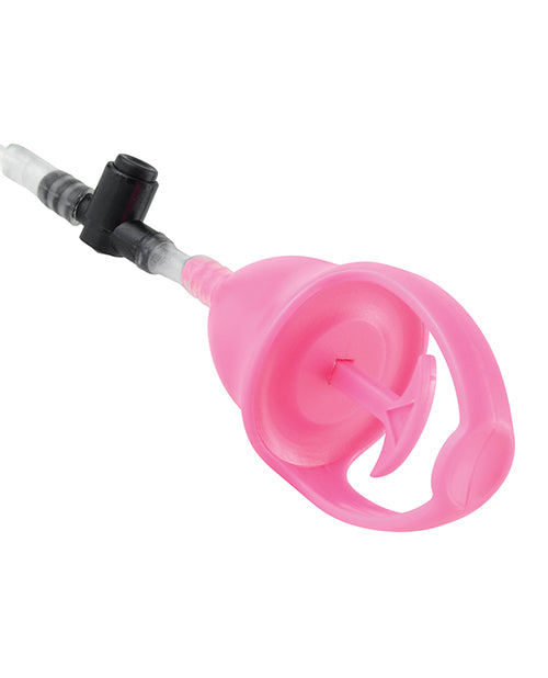 Vibrating Mini Pussy Pump Stimulator with Heart-Shaped Suction