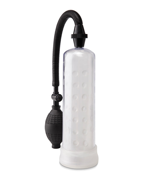 Silicone Power Penis Pump with Clear Vacuum Tube and Medical-Style Ball