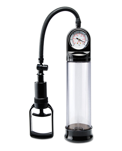 Accu-Meter Power Pump with Gauge and Handheld Design for Penis Enhancement