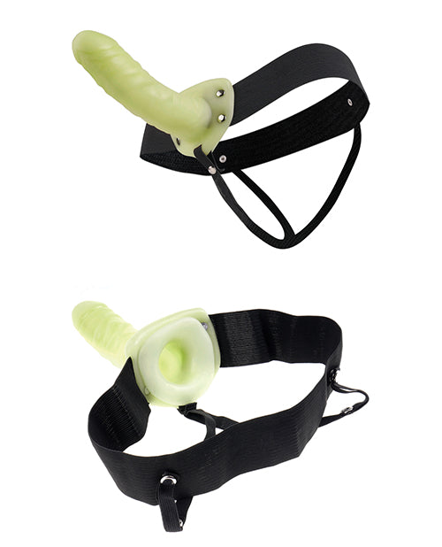 Glow in the Dark Hollow Strap On with Adjustable Straps
