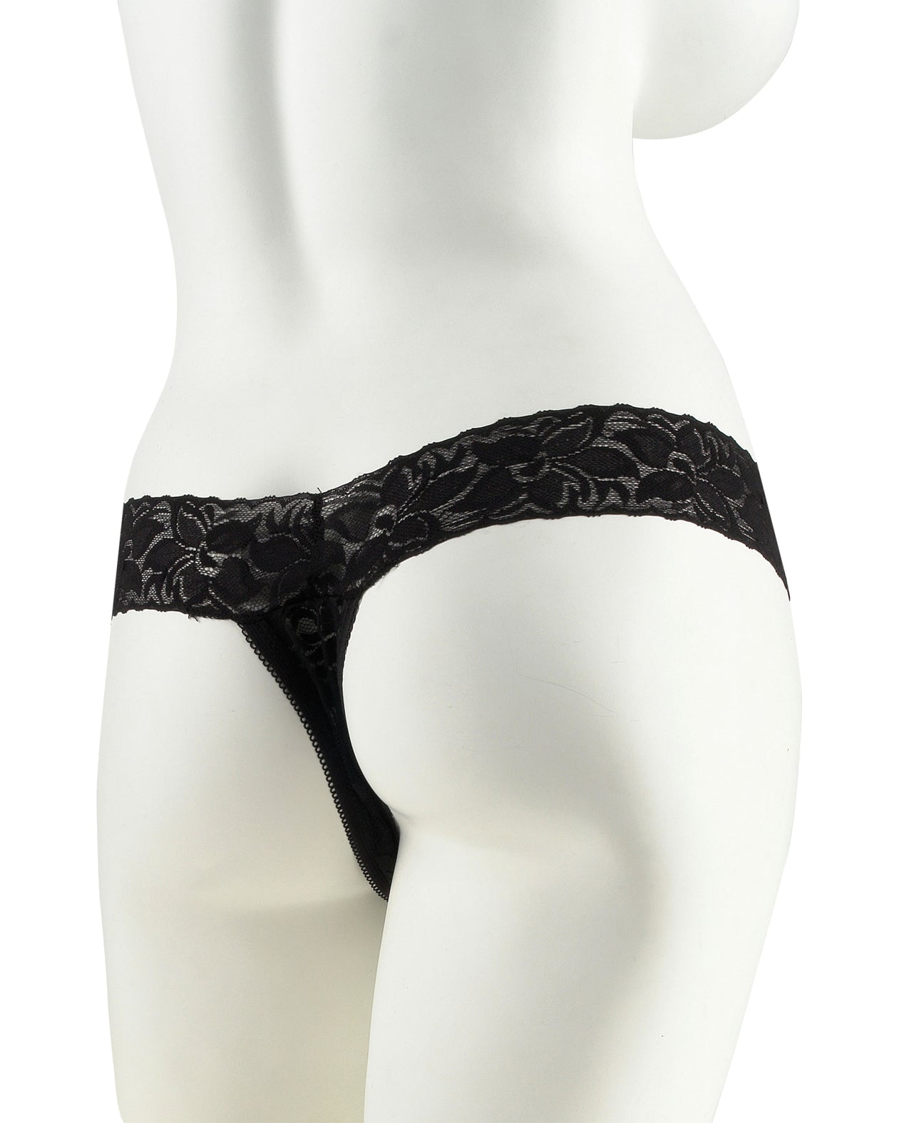 Black Vibrating Panties with Discreet Micro-Bullet Stimulator