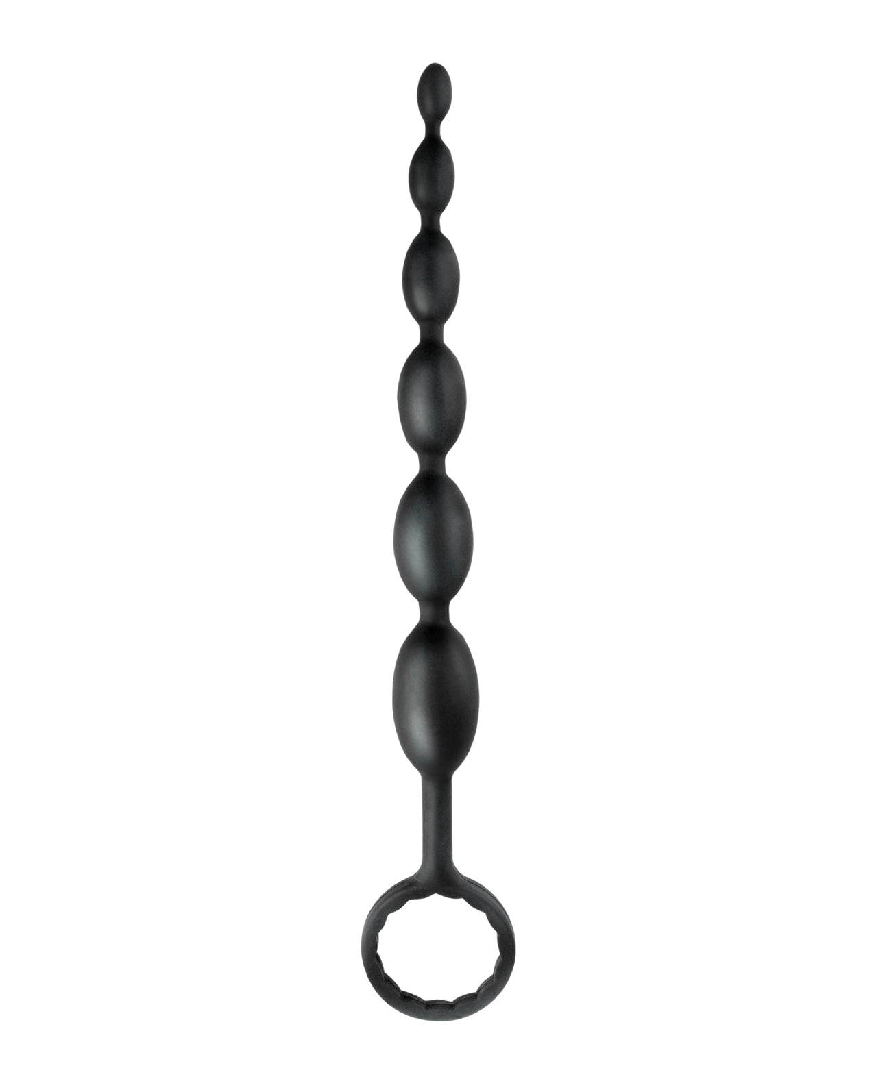 Flexible Silicone First-Time Anal Beads with Retrieval Handle