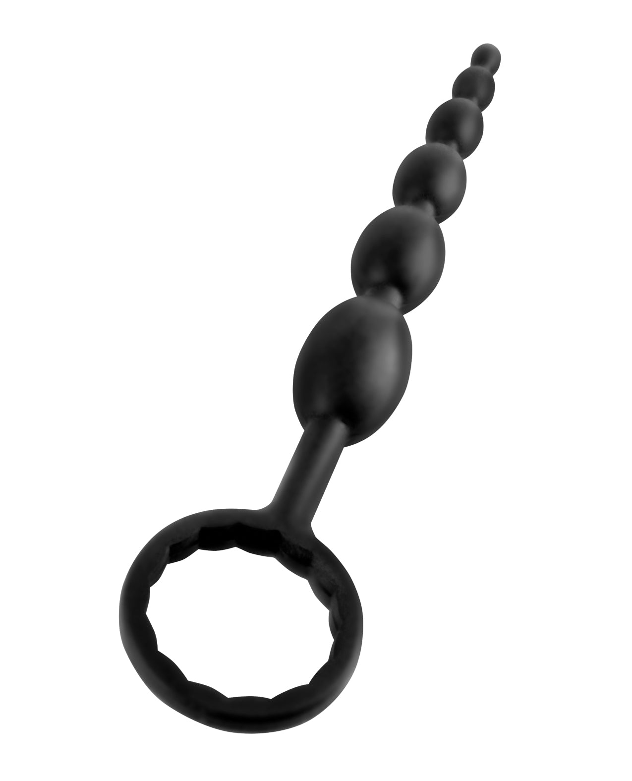 Flexible Silicone First-Time Anal Beads with Retrieval Handle