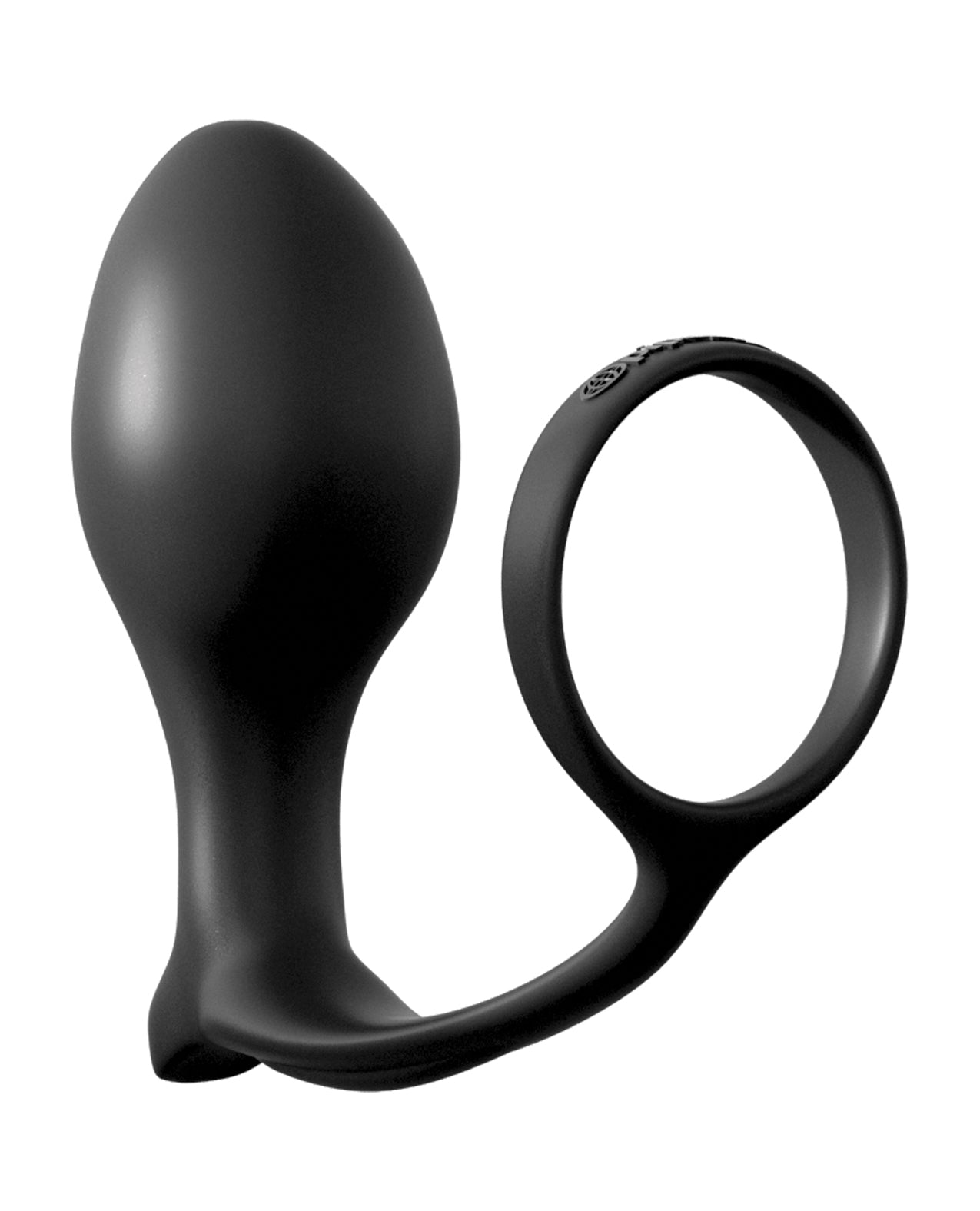 Silicone Anal Plug with Cock Ring for Enhanced Prostate Stimulation