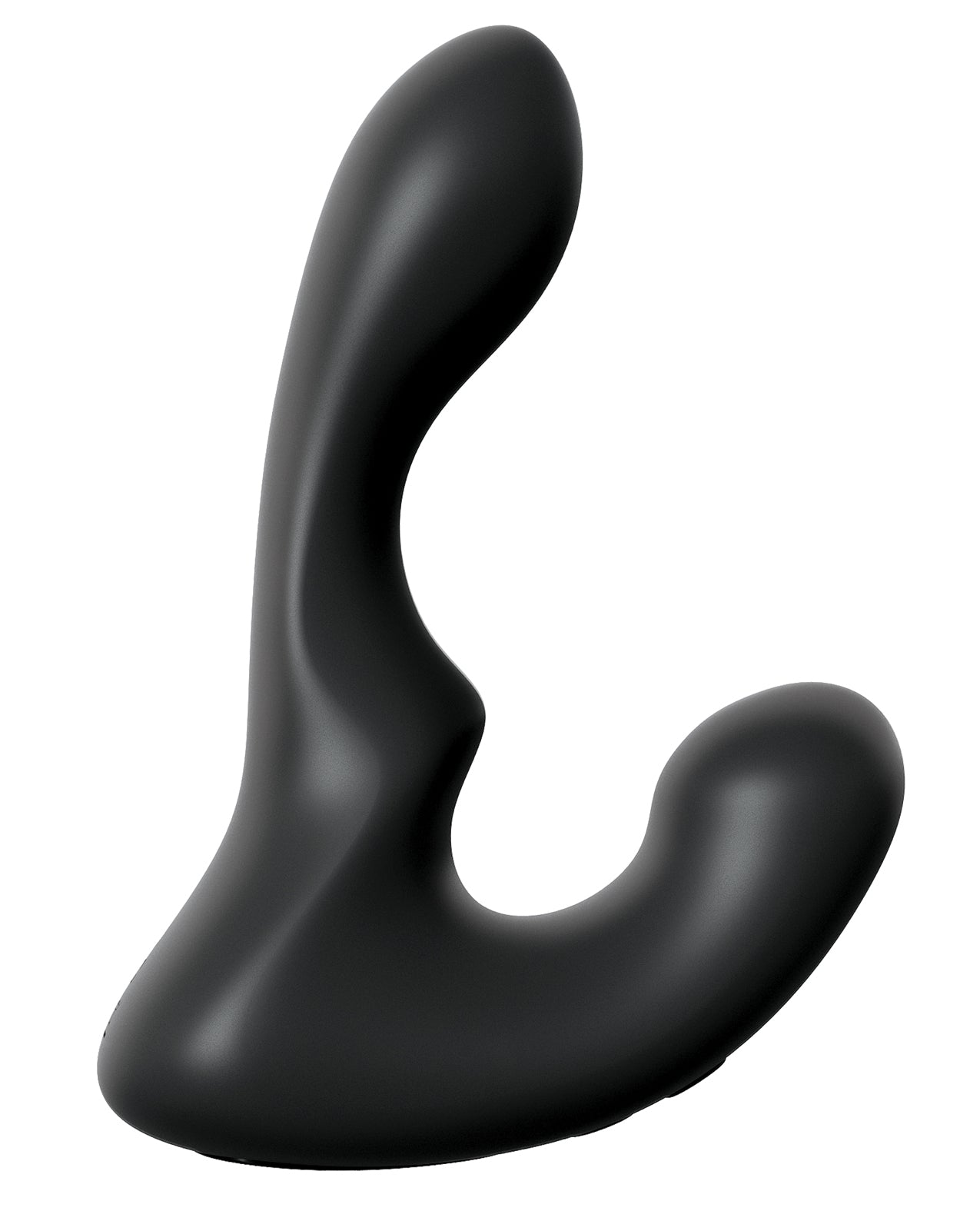Automated Prostate Massager with Curved Tip and Vibrating Bullet