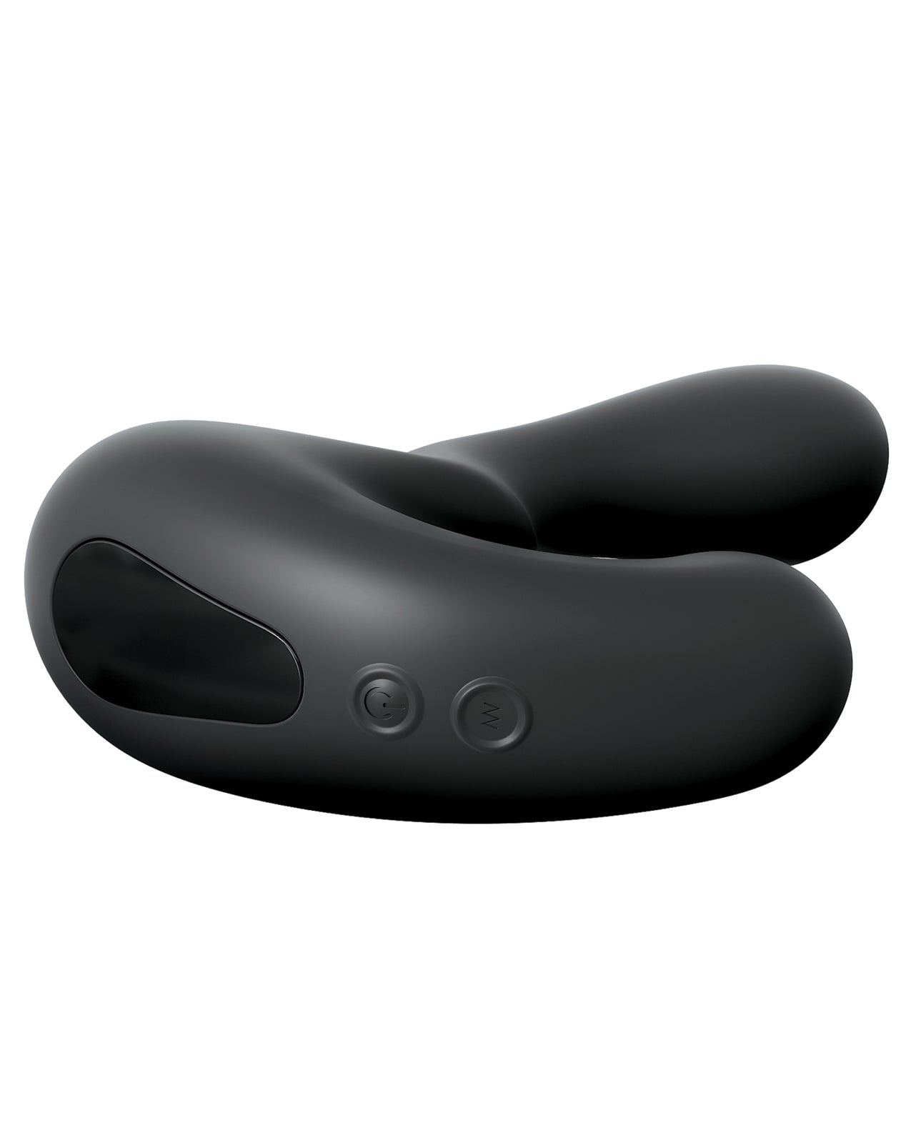 Automated Prostate Massager with Curved Tip and Vibrating Bullet