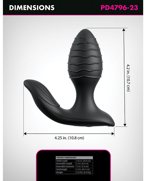 Gyro-Milk Pro Vibrating Prostate Massager with Remote Control
