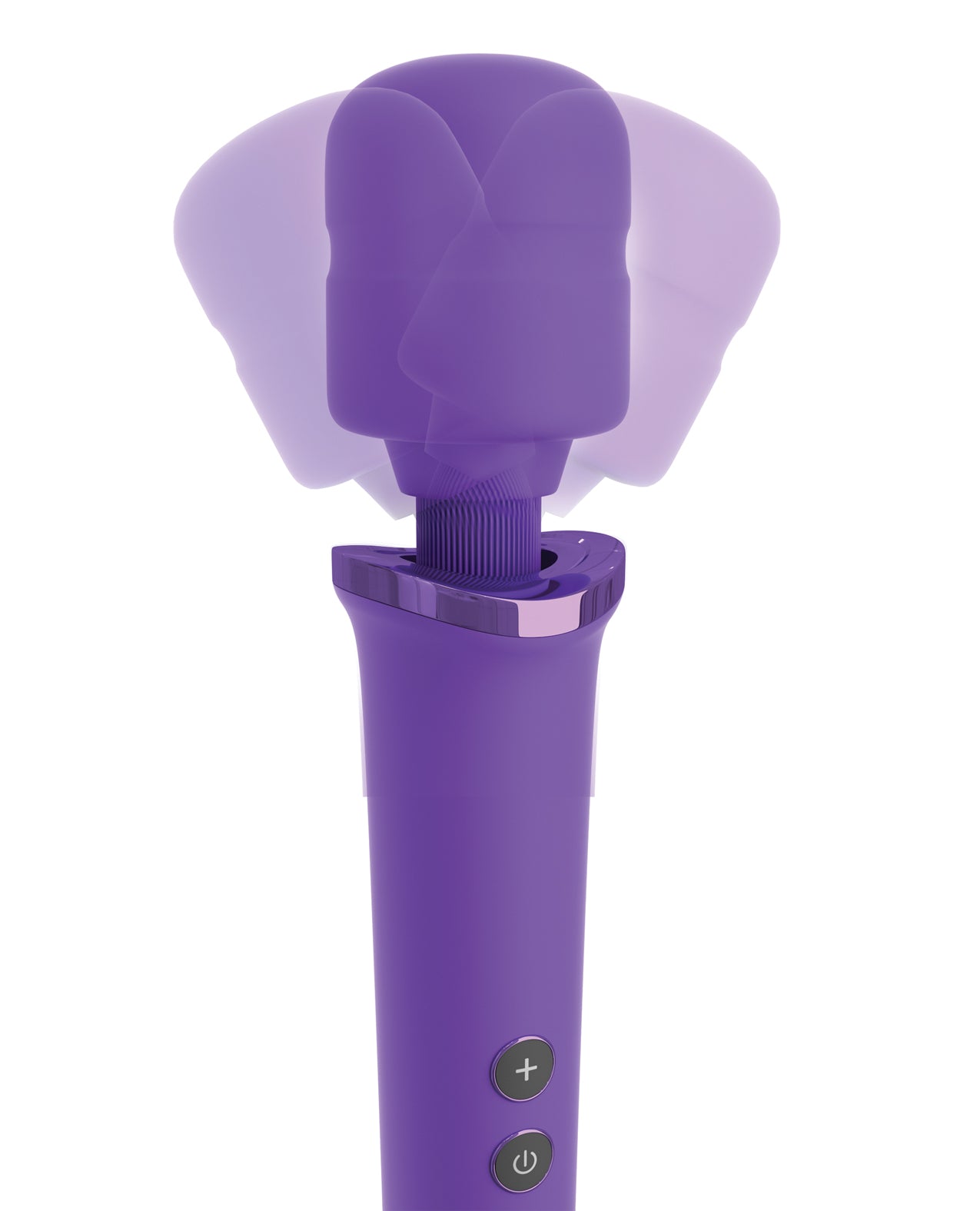 Rechargeable Power Wand with Flexible Neck – Purple Massage Device