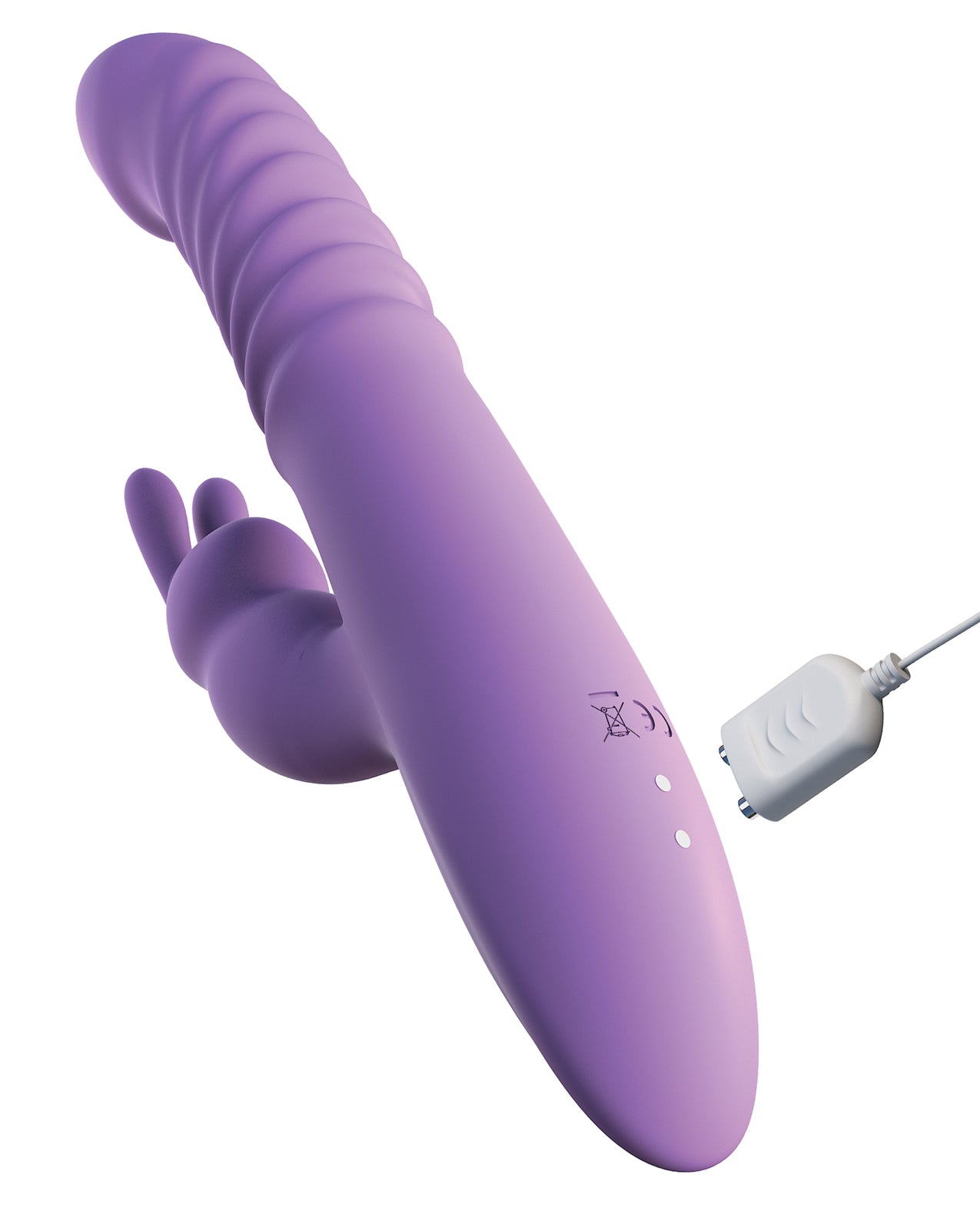 Ultimate Thrusting Silicone Rabbit Vibrator with Warming Feature