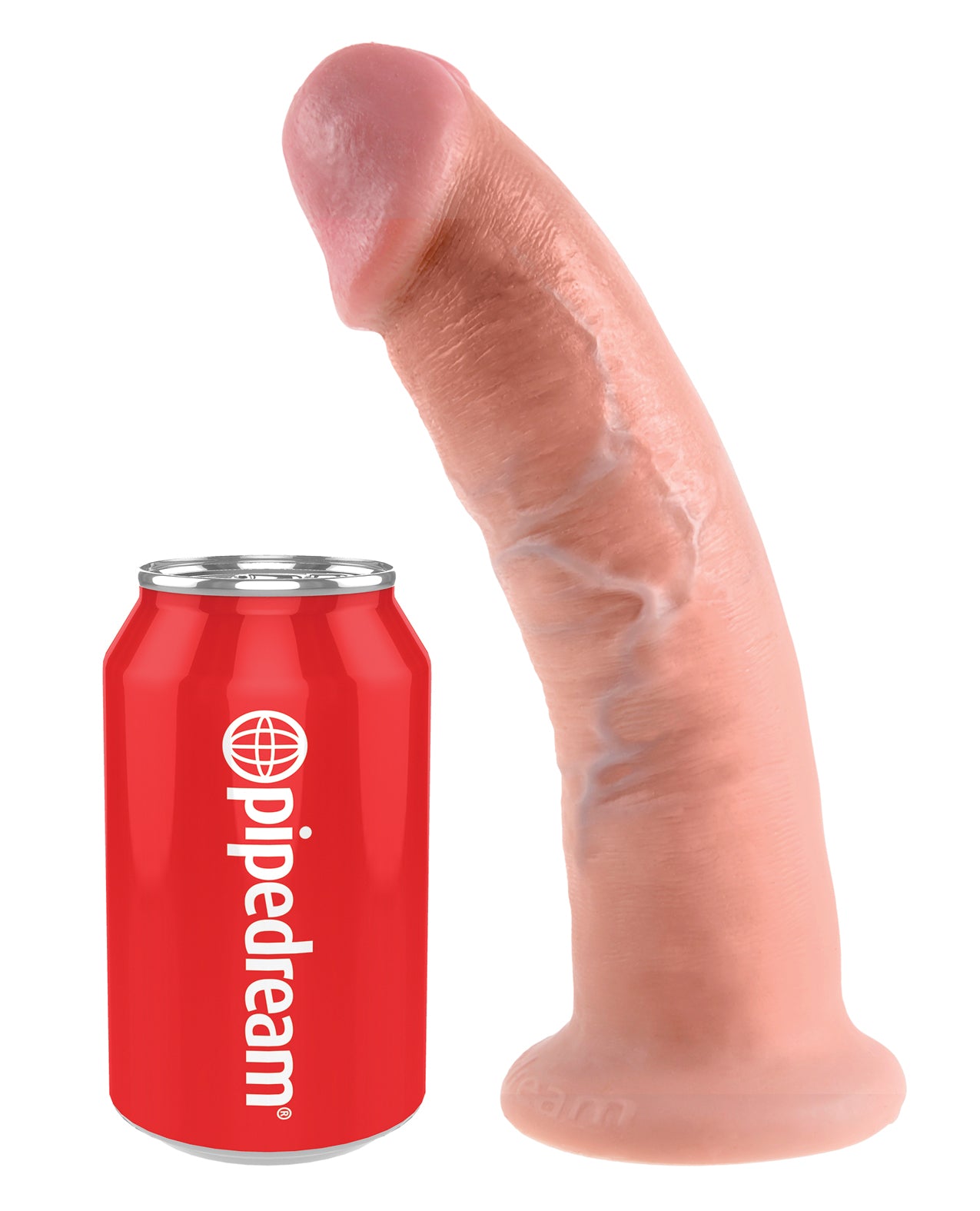 King Cock 9-Inch Realistic Dildo with Suction Cup Base