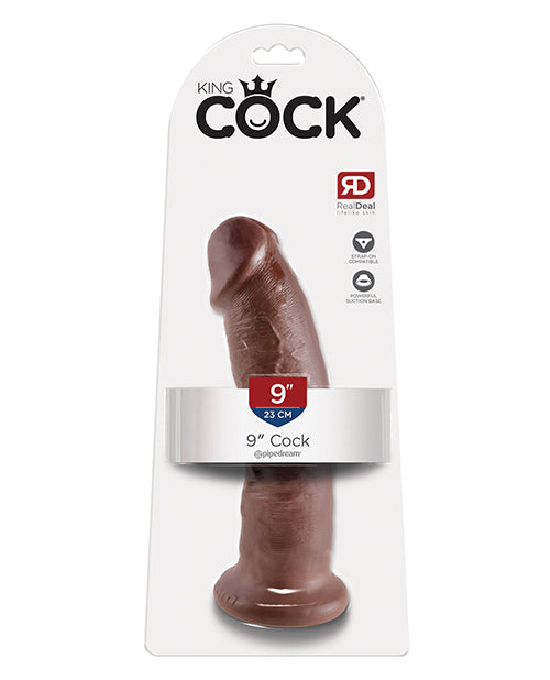 King Cock Brown Dong Realistic Veins Suction Cup for Lifelike Experience