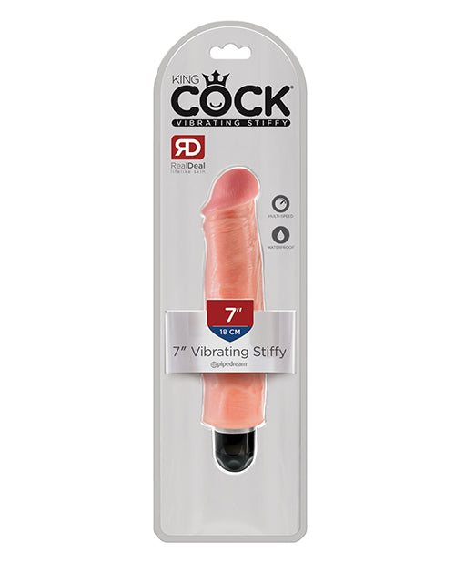 King Cock Vibrator Realistic Flesh Multispeed Waterproof Design for Authentic Sensation