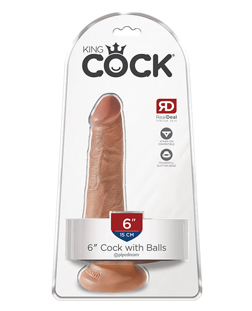 King Cock Dildo Realistic Veins Suction Cup Harness-Compatible for Authentic Sensation