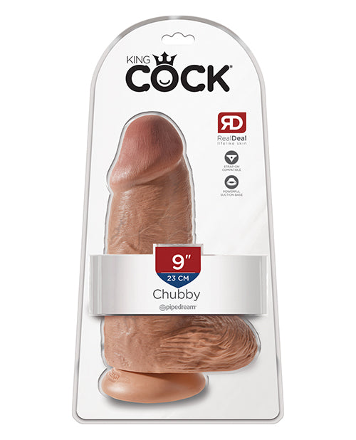 King Cock Dildo Realistic Chubby Suction Cup Harness Compatible for Lifelike Sensation and Versatile Play