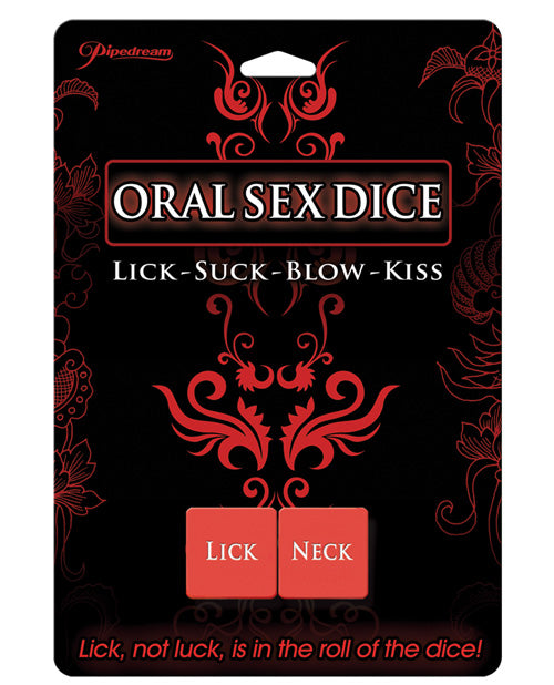 Pipedream Products Games for Romance & Couples Oral Sex Dice with Dual-Action and Portable Design for Romantic Play