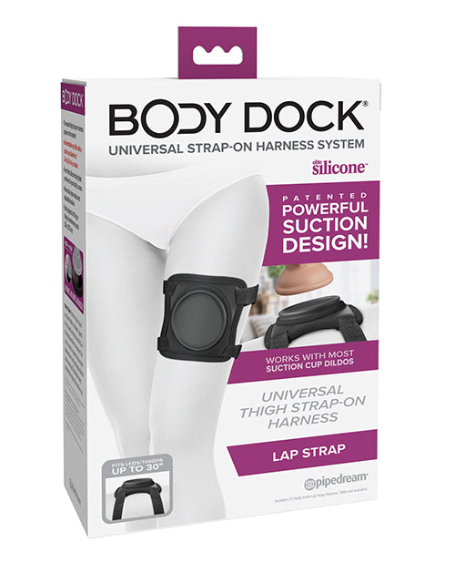 Body Dock Strap On Lap Strap Patented Suction Docking Plate Adjustable Straps for Versatile Strap On Play