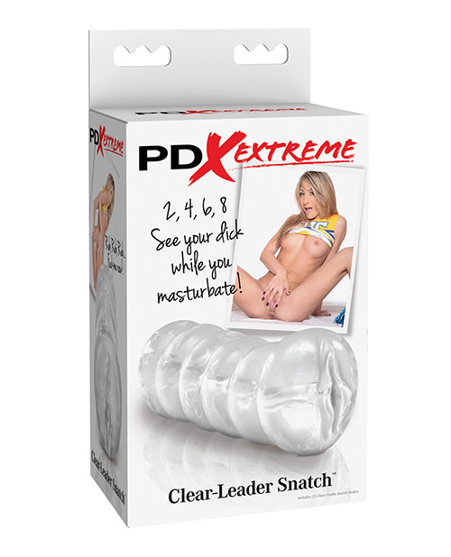 PDX Extreme Masturbator See-Through Transparent Shaft Realistic Texture for Visual Enhancement