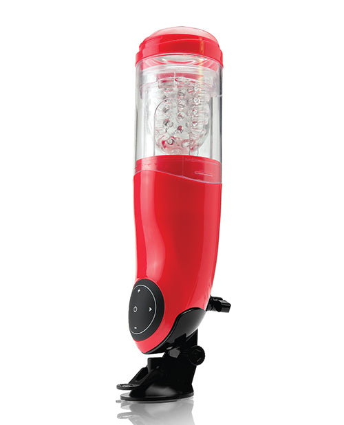 PDX Extreme Mega Bator Rechargeable Mouth Masturbator with Dual Action Movement