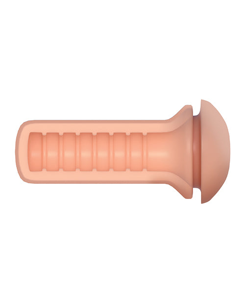 PDX Extreme Fill My Tight Ass Masturbator with Silicone Cock Rings and Textured Tunnel